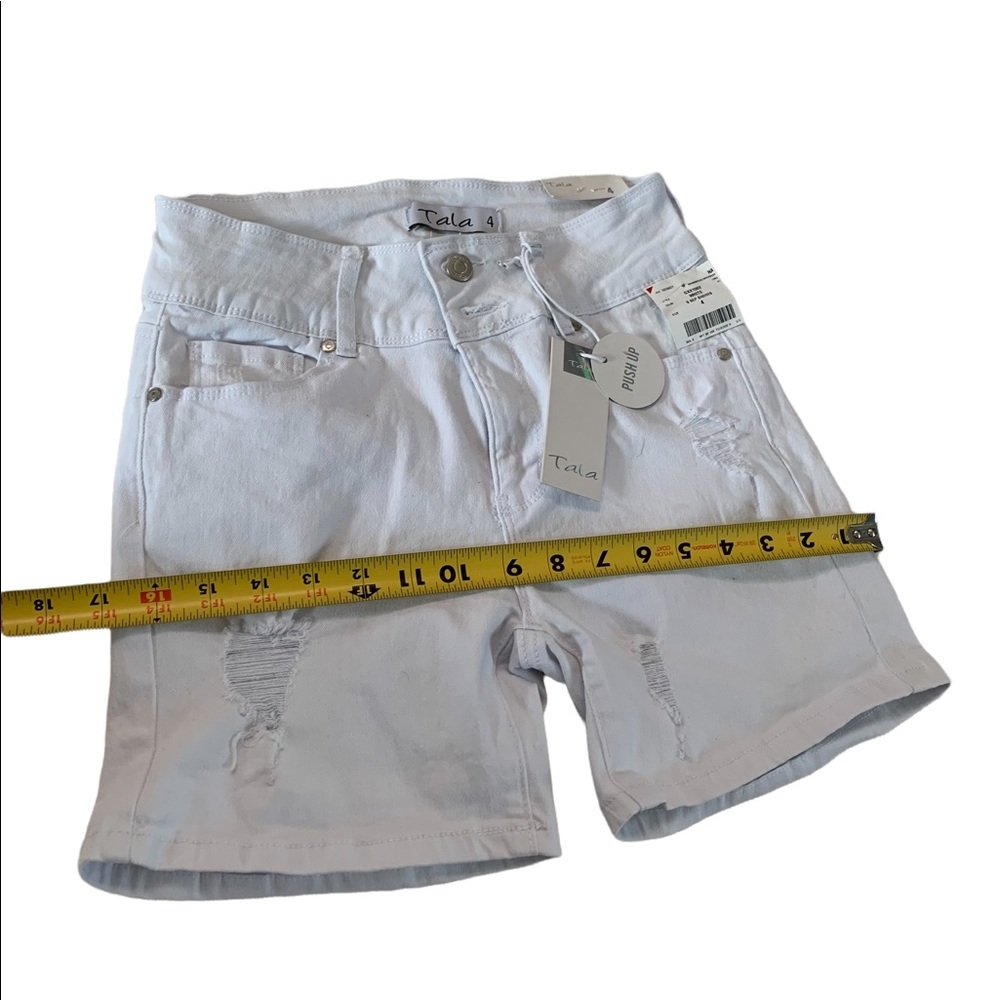 Tala White Short Pants Size 4 — image 7 of 8